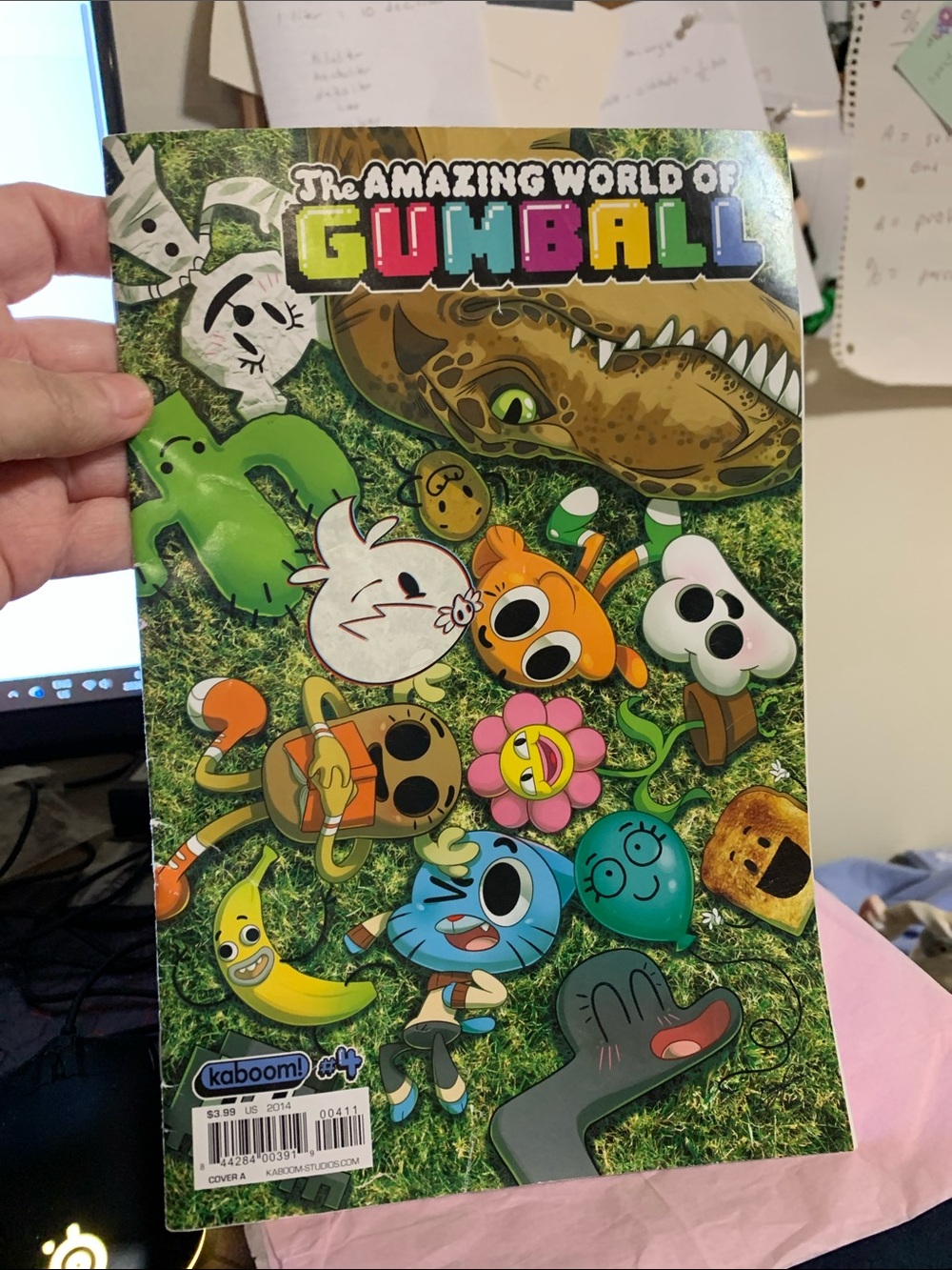 The Amazing World of Gumball Comic #4 - Colorful Character Cover
